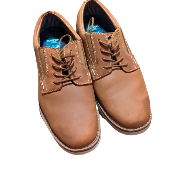 Nunn Bush Other - Nunn Bush Men's Barklay Plain Toe Oxford Brown Size 9.5 M